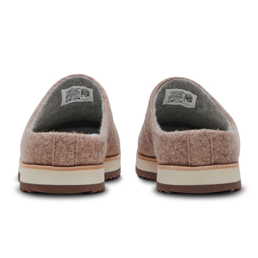 Sabots Merrell Juno Clog Wool Marron Clair Femme | G.G.BMYL